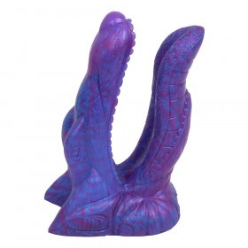 Blue Demon Realistic Double Dildo - 01