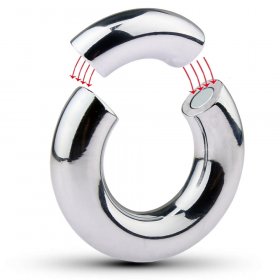 Magnetize Stainless Steel Magnetic Cock Ring