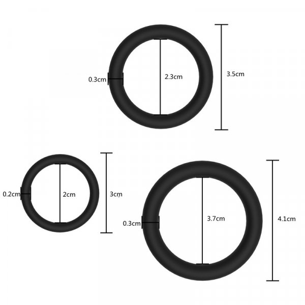 luminous Cock Ring Set