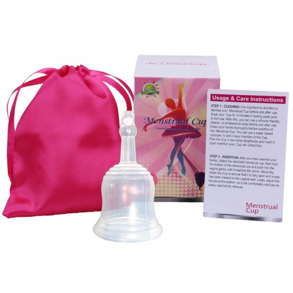 Odor Free Silica Gel Menstrual Cup