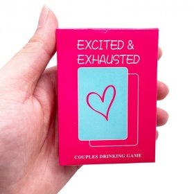 Excited & Exhausted Game Card