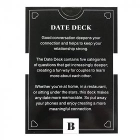 Date Deck Game Card