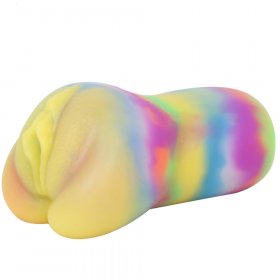 Luminous Colorful Silicone Pocket Vagina -01