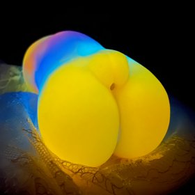 Luminous Colorful Silicone Pocket Vagina -11