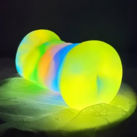 Luminous Colorful Silicone Pocket Vagina -13