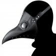 Plague Doctor Long Nose Faux Leather Venetian Mask