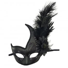 Feather Masquerade Mask