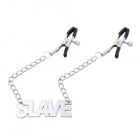 Nipple Clamp With Chain - Slave