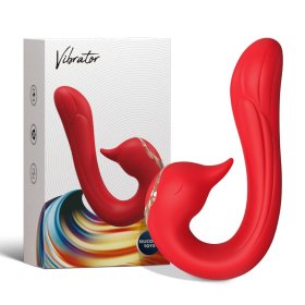 Swan G-spot Vibrator With Clit Licking