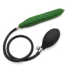Inflatable Cucumber Butt Plug