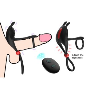 Remote Control Adjustable Penis Ring