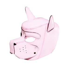 Canine Petplay Bondage Mask