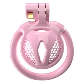 Sissy Chastity Cage With 5 Arc Rings- CX2