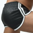 Leather Sports Shorts