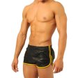 Leather Sports Shorts