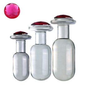 Jewel Icicles Glass Butt Plugs