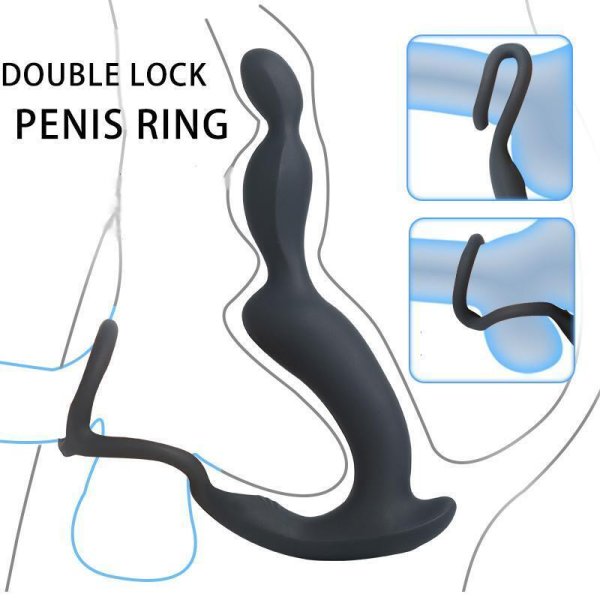 Double Ring Prostate Vibrator