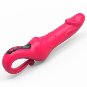 Dig and Wriggle Heating Vibration Dildo