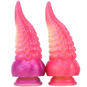 Ombre Octopus Tentacle Thick Dildo Animal