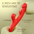 Flapping Vibrator with G Spot Vibration & Clitoral Tapping