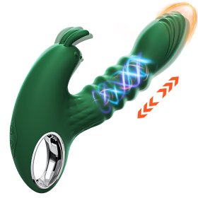 Rabbit Thrusting Clitoris Vibrator