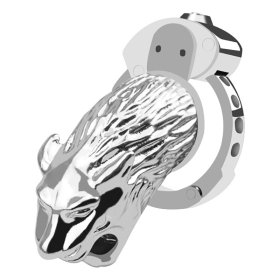 Tiger Chastity Cock Cage - Adjustable Ring