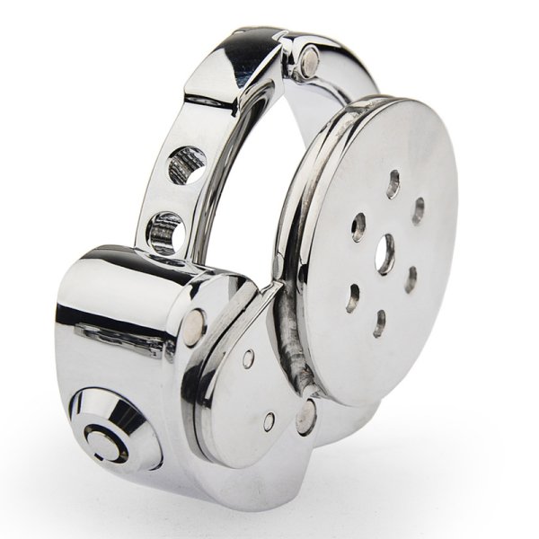 Lid Chastity Cock Cage - Adjustable Ring
