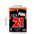 Sexy Fun 21 Card Game Kit