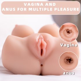 Elu Realistic Vibrating Small Sex Doll Torso