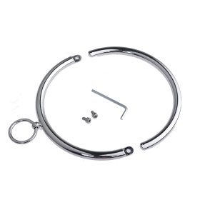 Stainless Steel Bandage Collar and Leash Set