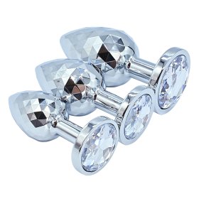 Smooth Diamond Jewelry Butt Plug