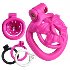 Sissy Butterfly Chastity Cock Cage