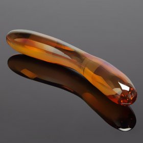 Crescent Glass Anal Toy