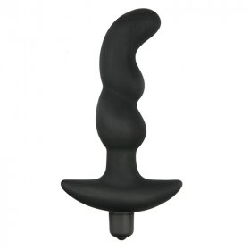 Silicone Wavy Vibrating Butt Plug