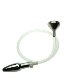 Funnel Enema Plug