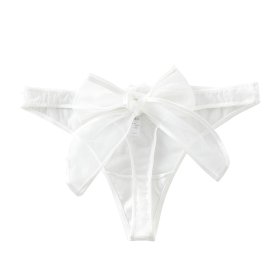 New Girls Satin Ribbon T-back Sexy Panty