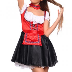 Stylish Beer Servant Girl Housemaid Uniform