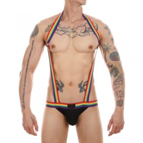 Sexy Haltered Suspender Panty Show Underwear