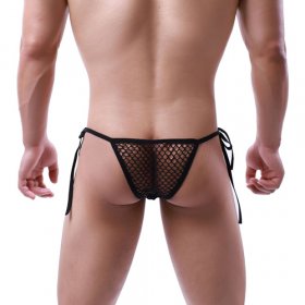 New Thin Bandaged Mesh Panty For Men