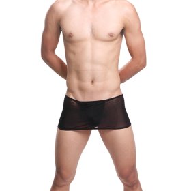 Ultrathin Transparent Lace T-back Underwear For Men