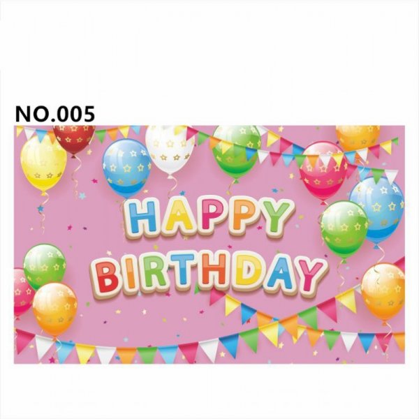 D800 Happy Birthday Banner