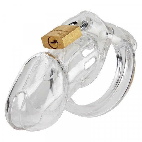 CB 6000S Male Chastity Device Clear