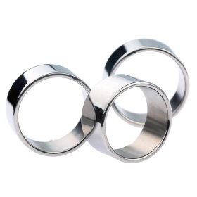 Fashion Men' s Stainless Steel Cock Ring