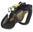 Rikers Locking Chastity Device - Black