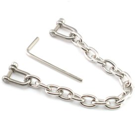 Allen Screw Chain For Wrist And Ankle Cuffs