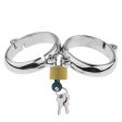 Chrome Wrist / Ankle Cuffs with Lock