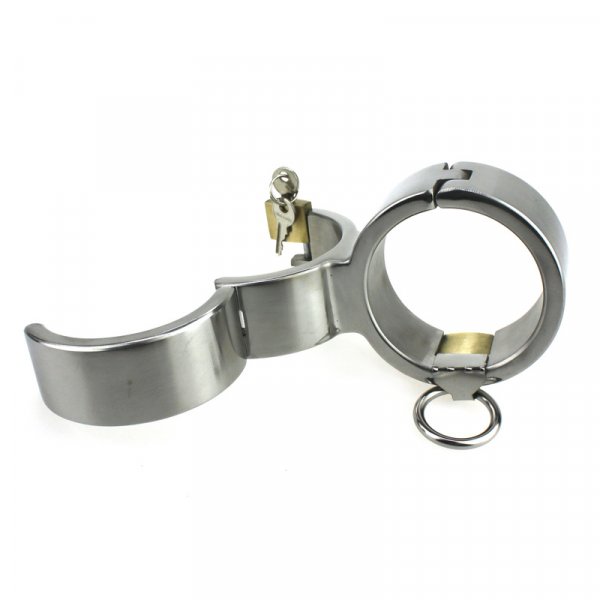 Stainless Steel Cross Handcuffs