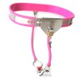 Silicone Liner Female Chastity Belt with No Hole