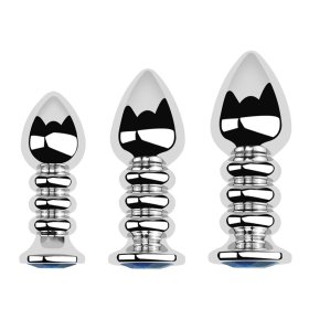 Screw Stainless Steel Attractive Butt Plug