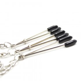 Nipple Tweezers and Clit Clamp with Chain